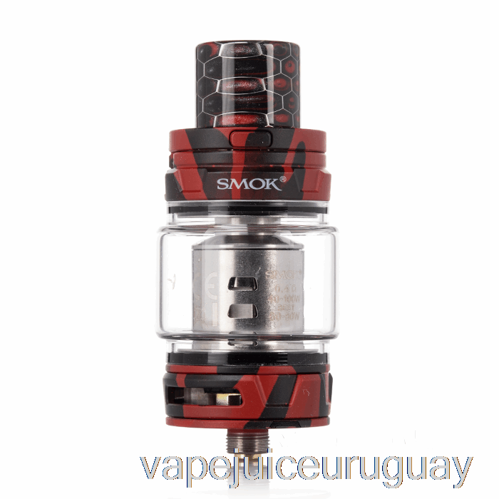 Smok Tfv12 Prince Tanque Sub-ohm Rojo Camo Vape Uruguay